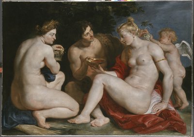 Venus, Amor, Bacchus und Ceres, um 1612-13 von Peter Paul Rubens